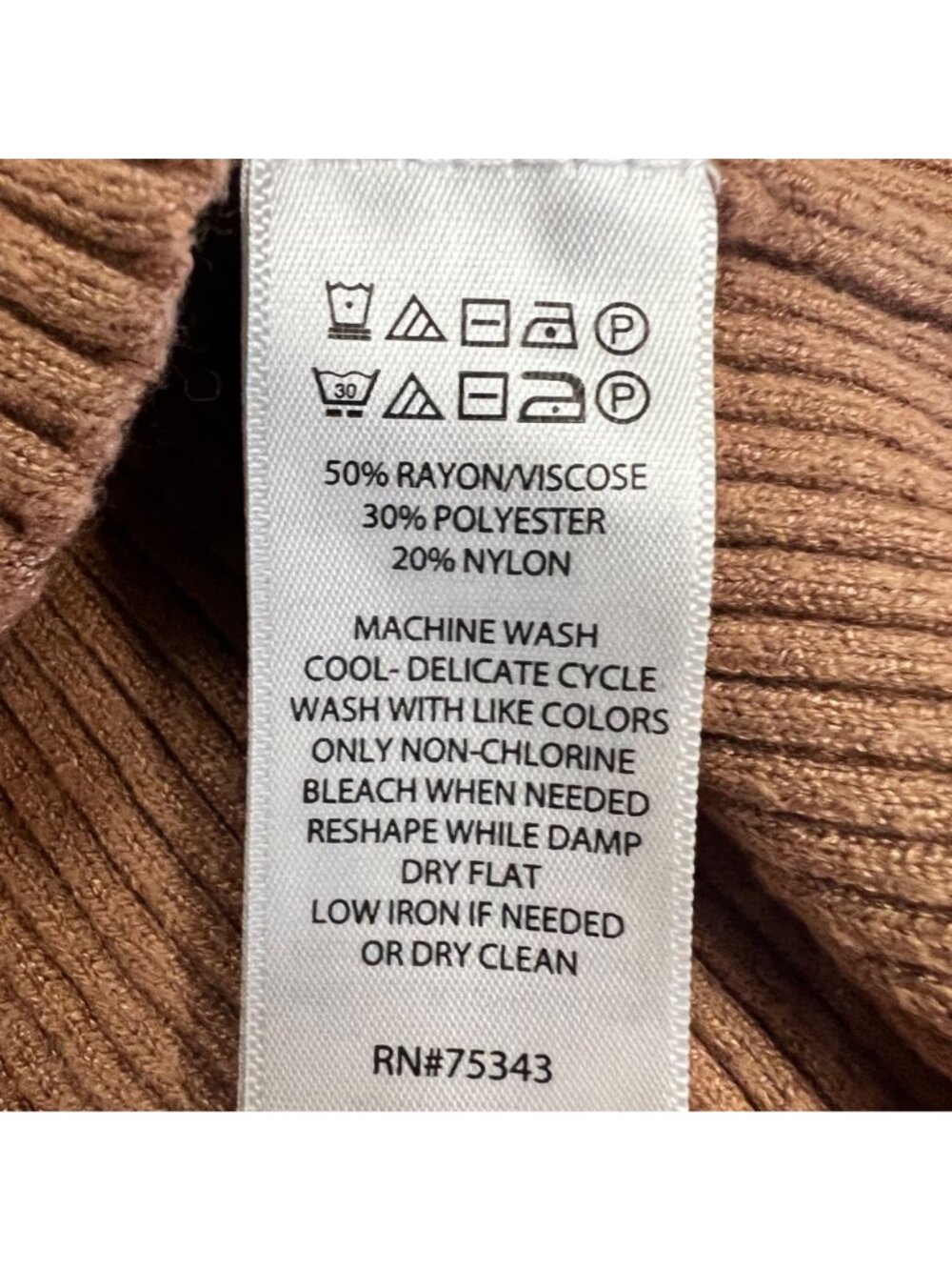 Rachel Zoe Womens Cropped Cardigan V-Neck Button Up Light Brown Size Small - Picture 9 of 9